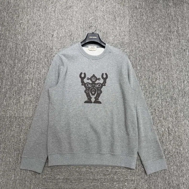 Hermes Hermes Sheepskin robot sweatshirt Size XL / US 12-14 / IT 48-50 - 1 Thumbnail