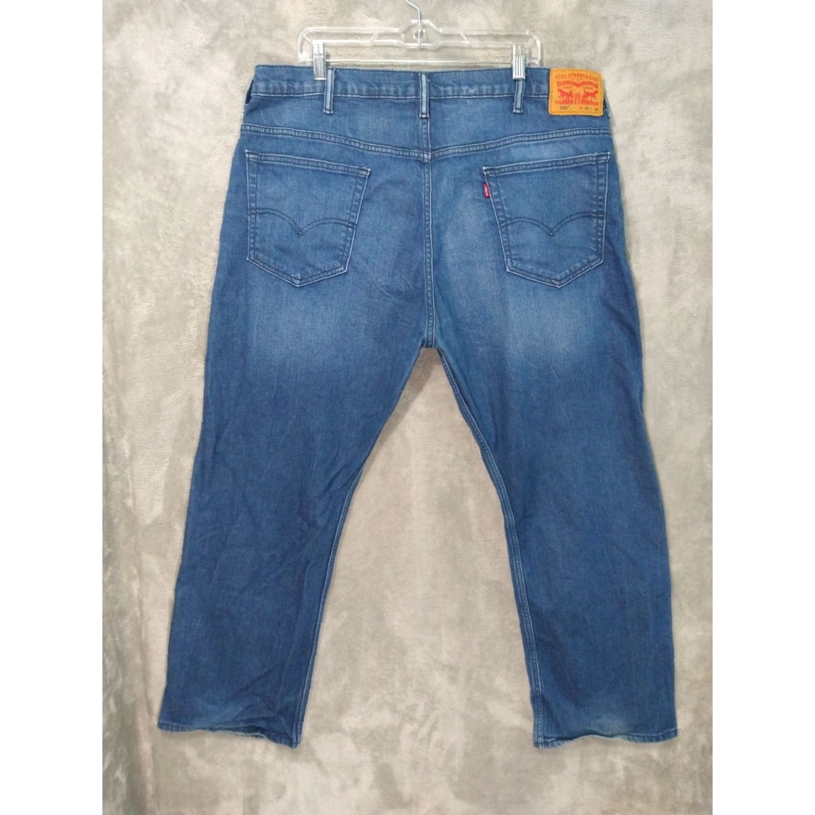 Levi's Levis 569 Jeans Men 40x30 Blue Denim Relaxed Straight Levi's 569 Jeans Men 40x30 Blue Denim Relaxed Straight Leg Size US 40 / EU 56 - 2 Thumbnail