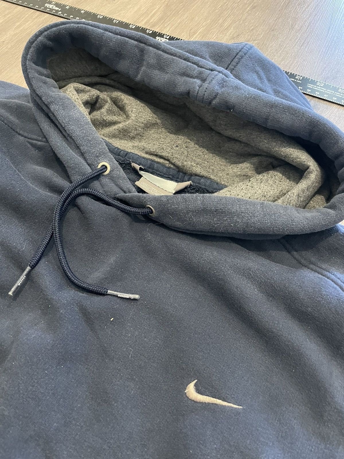 Nike × Vintage Y2K Nike “Silver Tab Faded Basic” Hoodie (Sz.XXL) Size US XXL / EU 58 / 5 - 2 Thumbnail