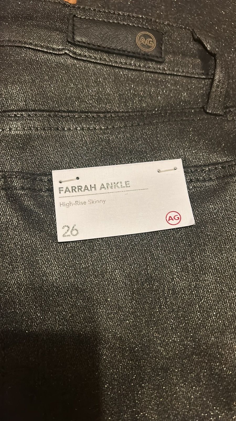 AG Adriano Goldschmied AG The Farrah Ankle Skinny Panel Denim Pants Size 26" / US 2 / IT 38 - 6 Thumbnail