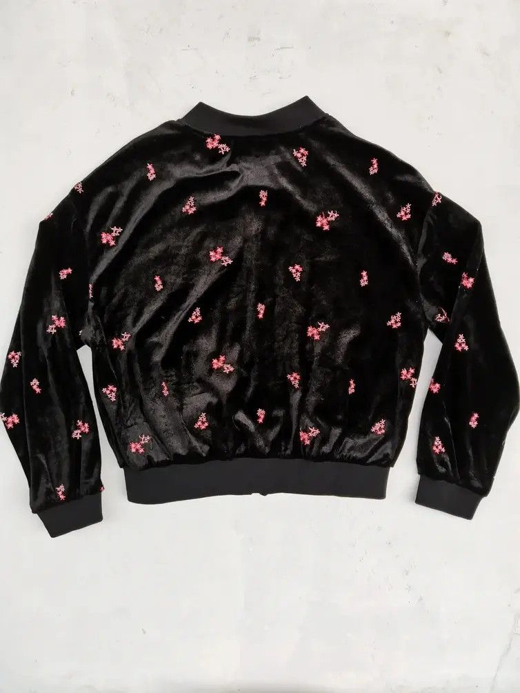Japanese Brand Vintage!!! Flora Embroidered Sweaters Size US M / EU 48-50 / 2 - 2 Thumbnail