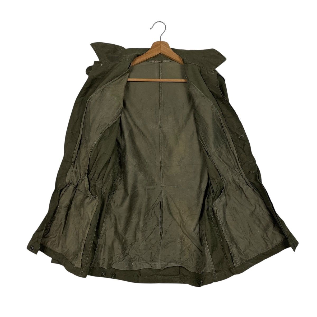 Vintage Vintage Olive Drab Italian Army Surplus Field Jacket Size US S / EU 44-46 / 1 - 11 Thumbnail