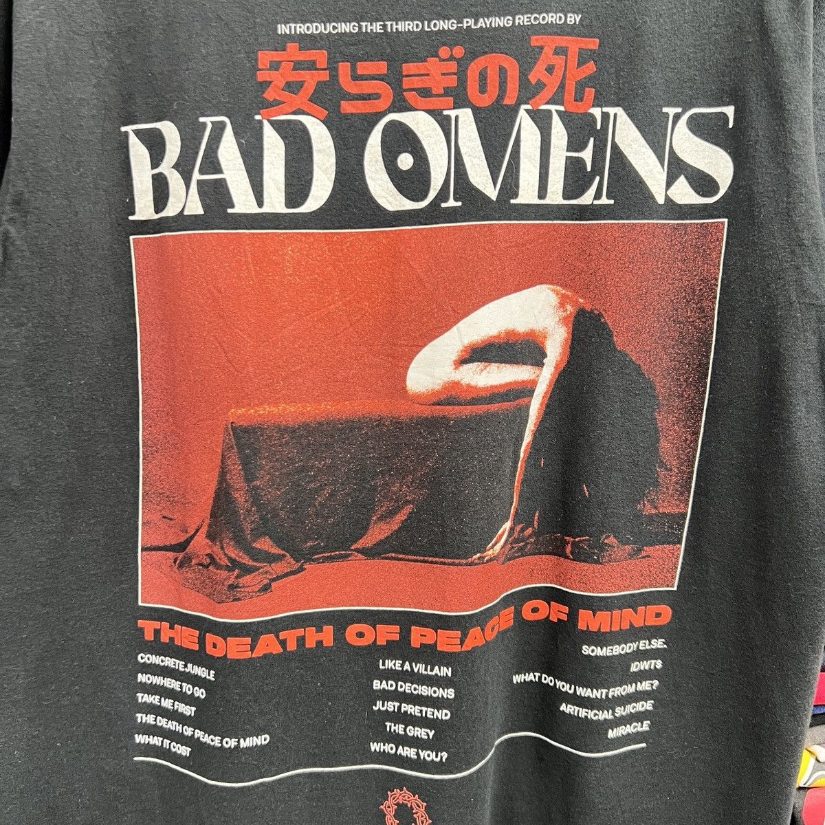Band Tees BAD OMENS “THE DEATH OF PIECE OF MIND” TEE Size US L / EU 52-54 / 3 - 2 Thumbnail