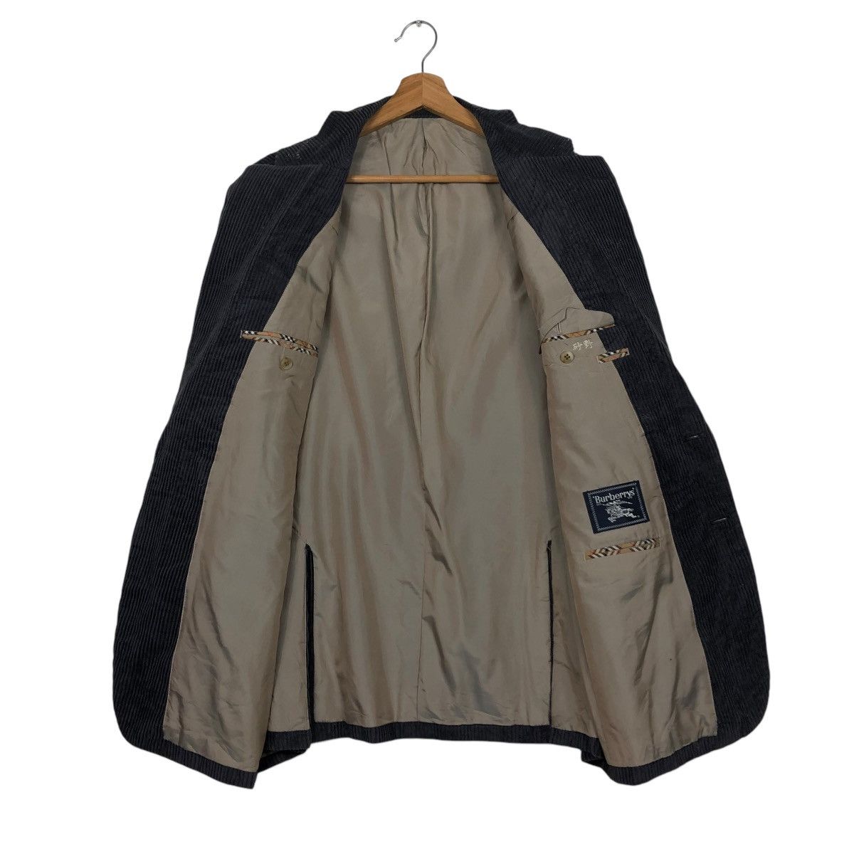 Burberry 🔥VINTAGE CORDUROY CHORE JACKET BURBERRYS NOVA CHECK POCKET Size US M / EU 48-50 / 2 - 15 Thumbnail