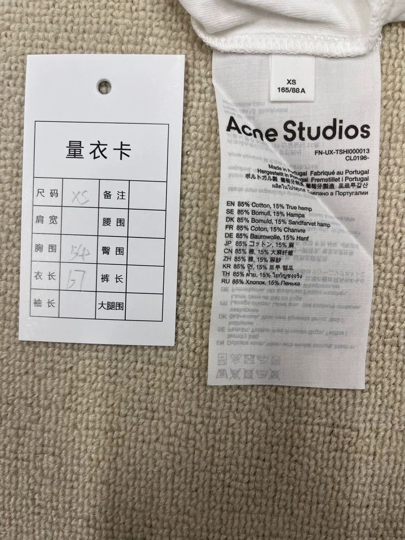 Acne Studios Acne studios short sleeves 2504-Nextarrow Size US XS / EU 42 / 0 - 5 Thumbnail