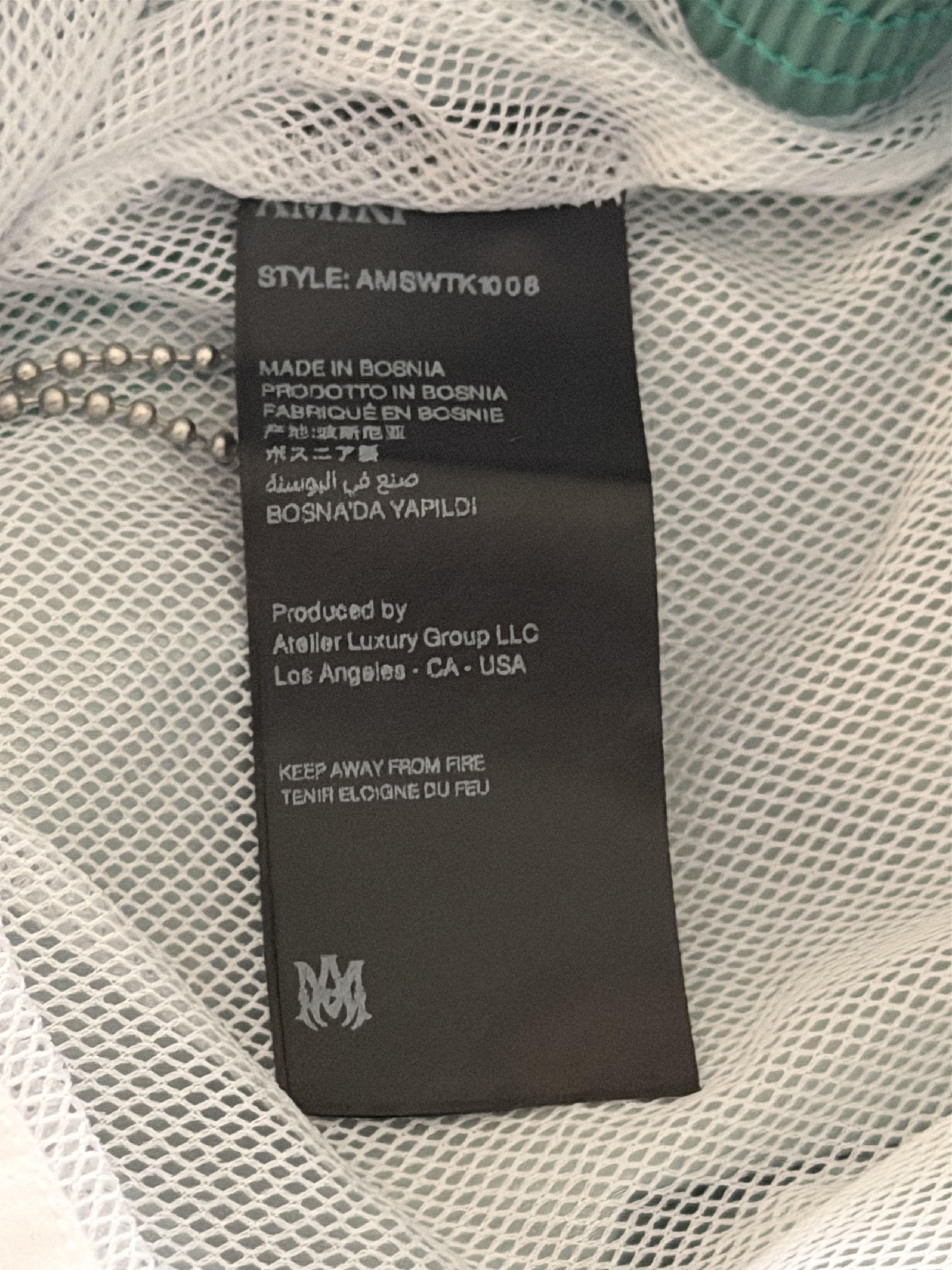Amiri Amiri Wave Swim trunks Size US 36 / EU 52 - 5 Thumbnail