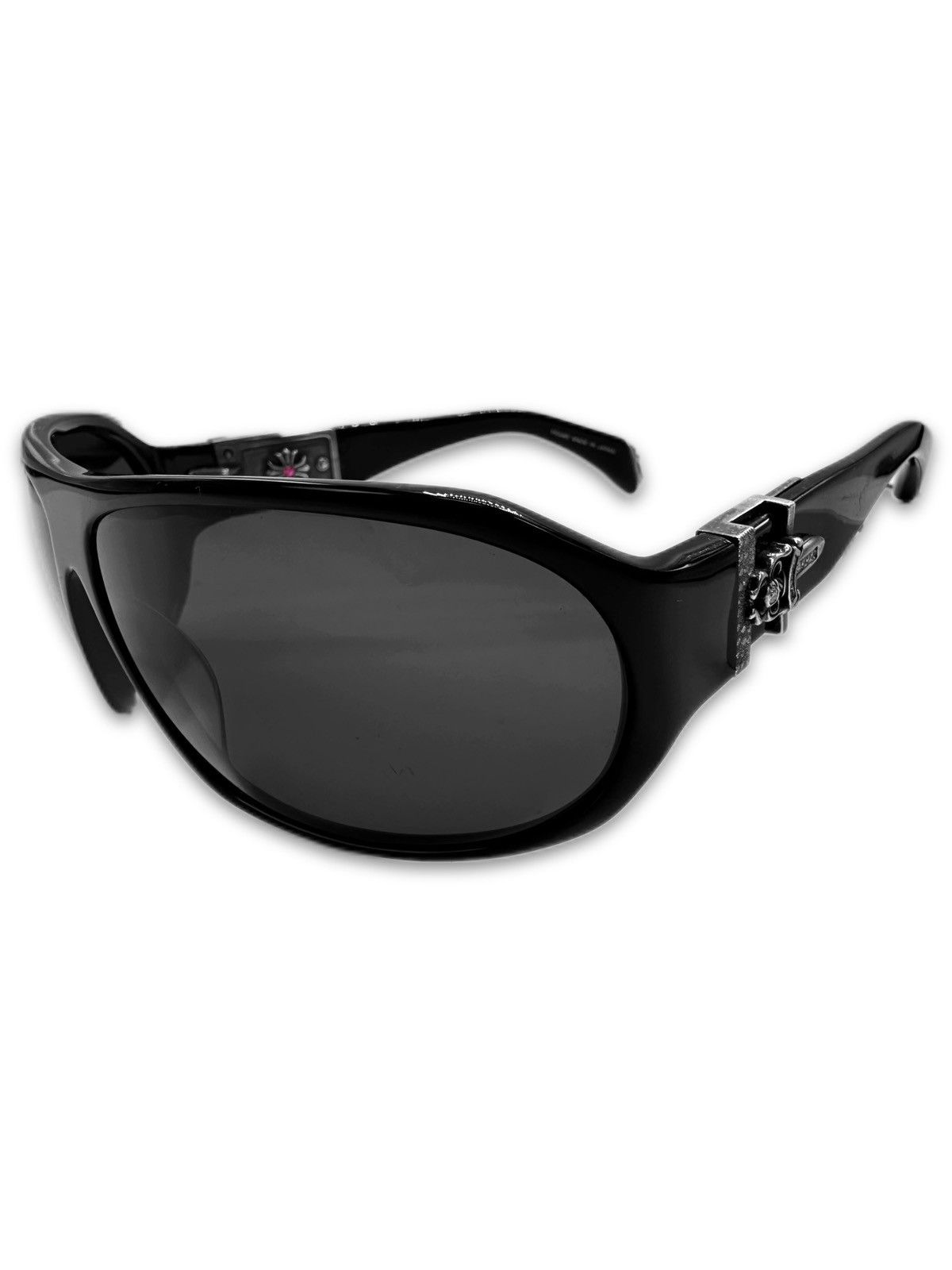 Chrome Hearts Chrome Hearts 78 Diamond Factory 1/1 2 Ruby Hung Sunglasses Size ONE SIZE - 6 Thumbnail