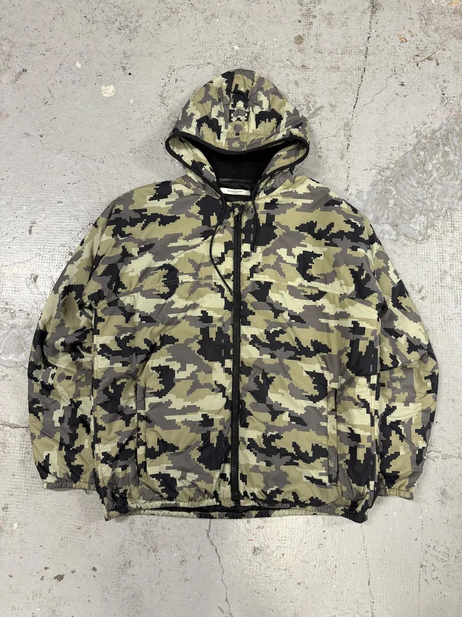 Givenchy SS2015 Givenchy Camo Green Pixelized Jacket by Riccardo Tisci Size US L / EU 52-54 / 3 - 7 Thumbnail