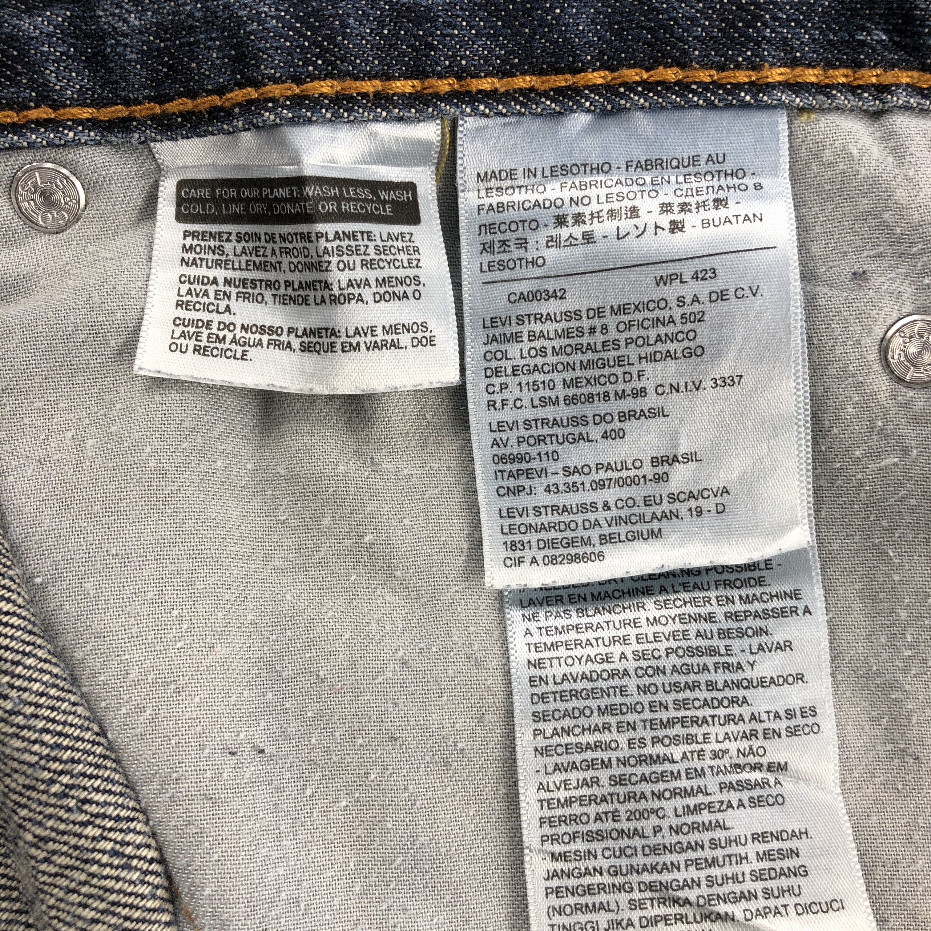 Levi's Vintage Levis 559 Jeans-JM1163 Size US 37 - 10 Thumbnail