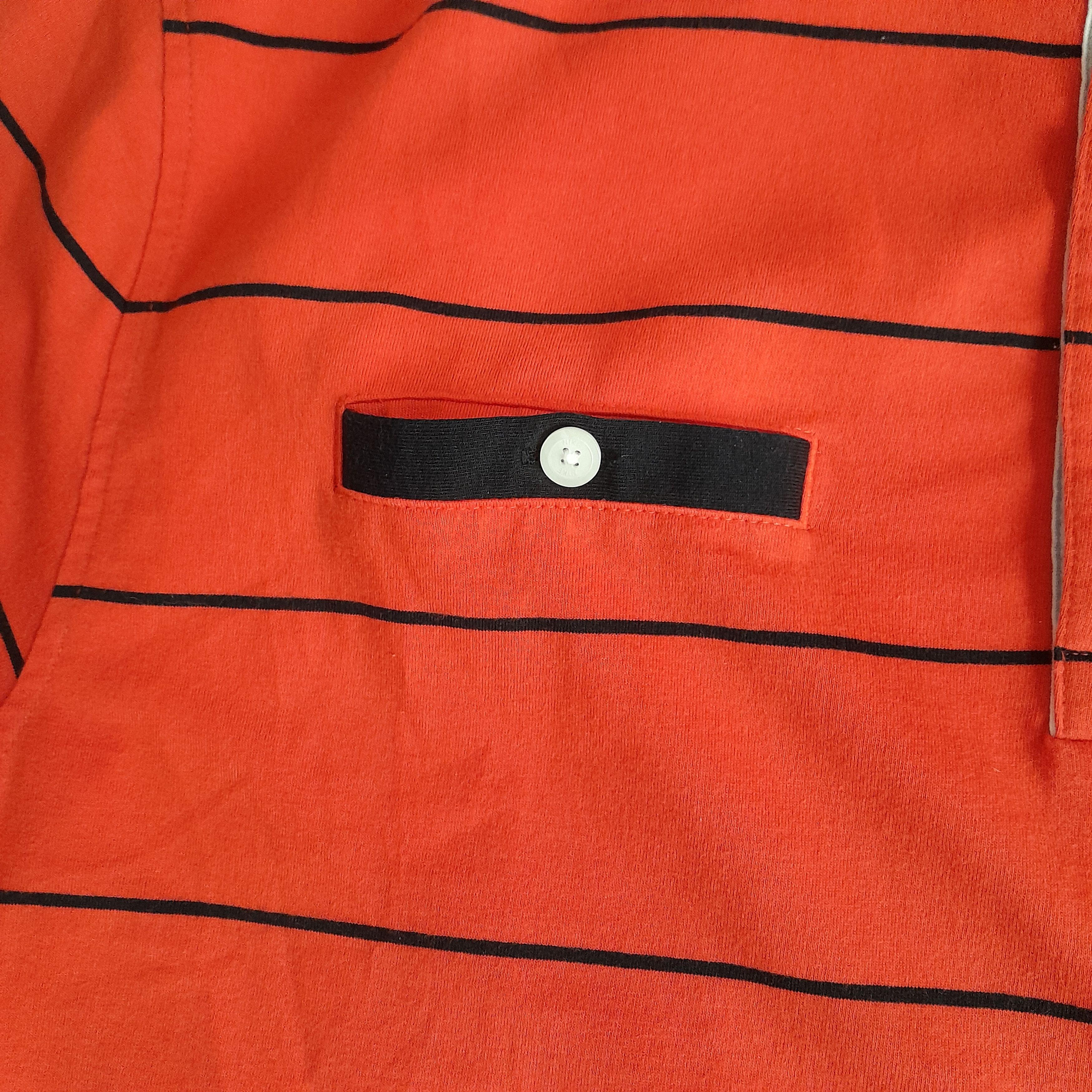 Nike Nike Dry Fit Polo Shirt Men’s Red Striped Short Sleeve Size US L / EU 52-54 / 3 - 4 Thumbnail