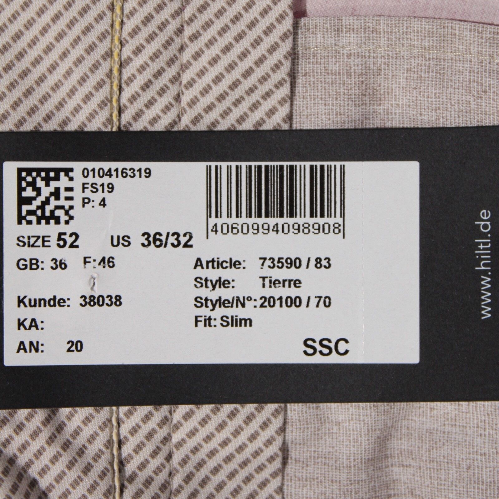 Hiltl Hiltl New with tags Chino Size 36 US In Pink Size US 36 / EU 52 - 5 Thumbnail