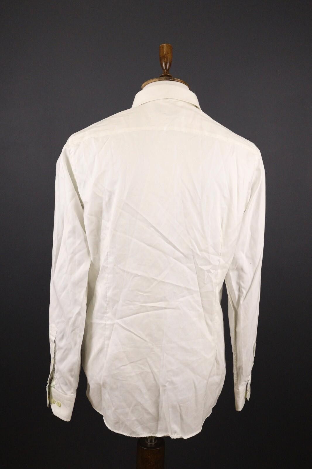 Eton Men Eton Contemporary Fit Ivory Shirt Size 41 / 16 Size US M / EU 48-50 / 2 - 6 Thumbnail