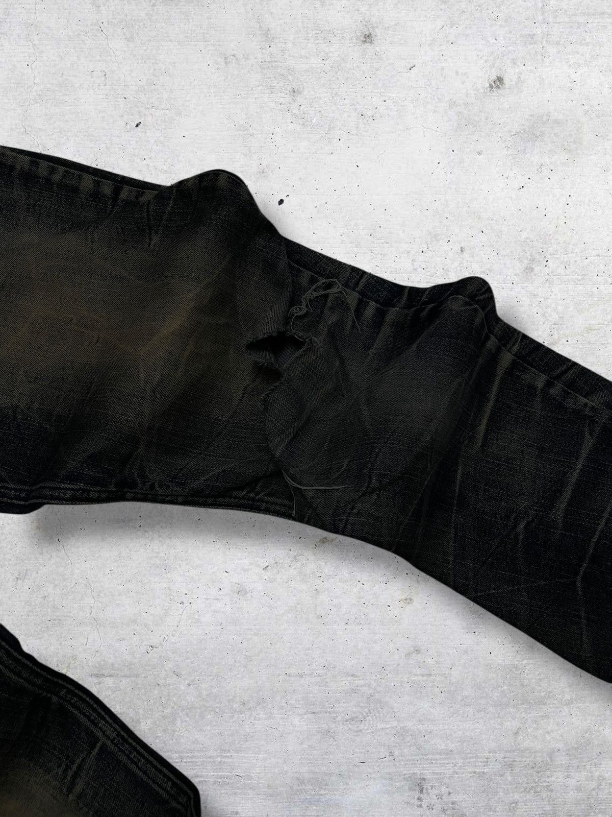 semanticdesign VINTAG SEMANTIC DESIGN OG JAPAN DESIGNER MUDWASH PUNK DENIM Size US 34 / EU 50 - 7 Thumbnail