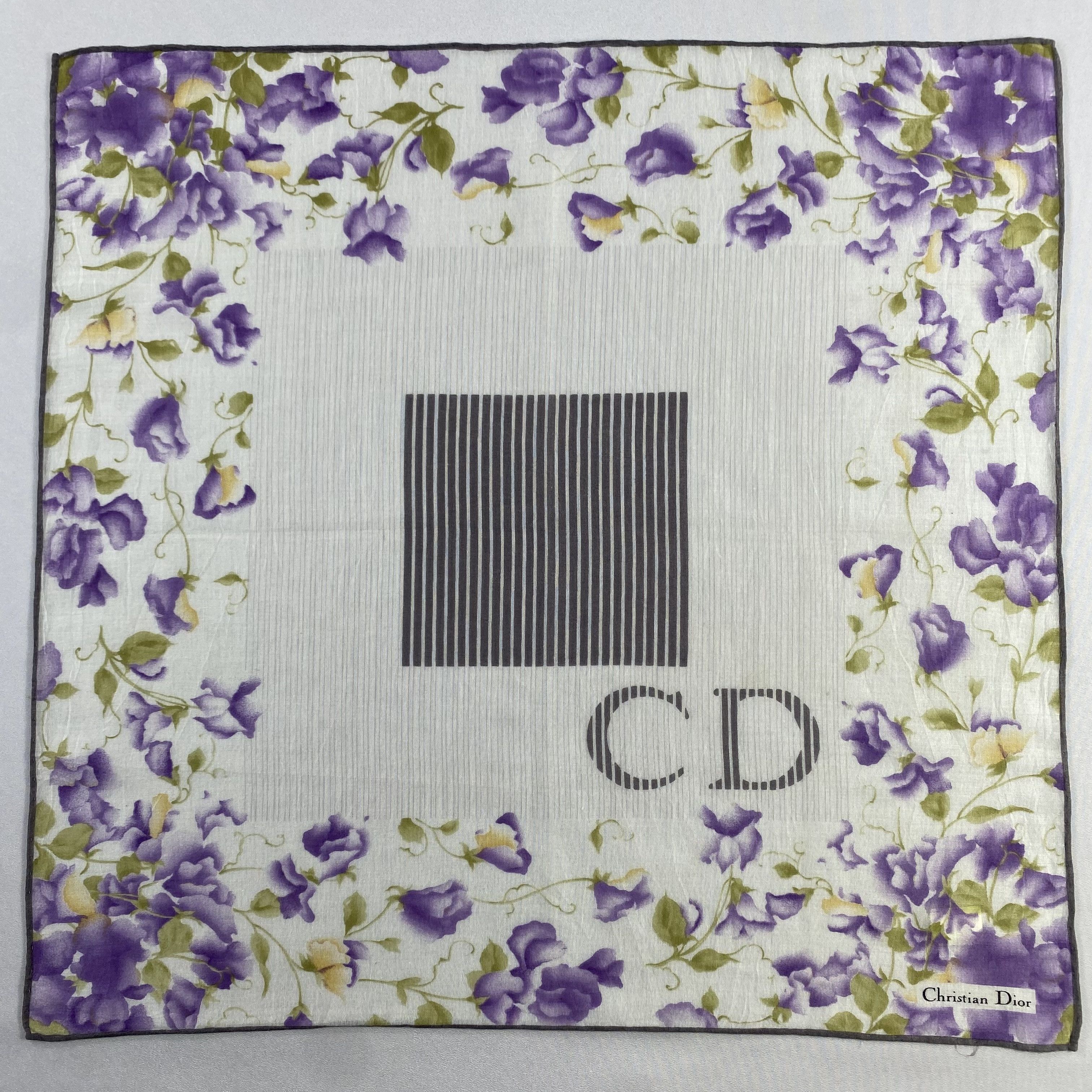 Vintage Christian Dior Monsieur Handkerchief / Neckerchief-P1475 Size ONE SIZE - 1 Thumbnail