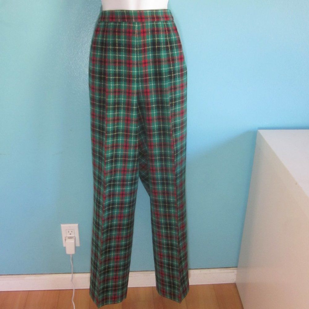Pendleton Pendleton Vintage Plaid Pants 14 Size 36" / US 14 / IT 50 - 1 Thumbnail