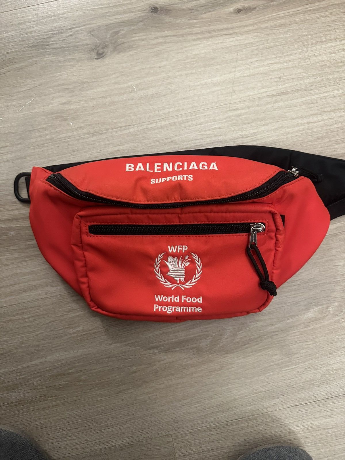 Balenciaga World Food Programme Fanny Pack Size ONE SIZE - 1 Thumbnail