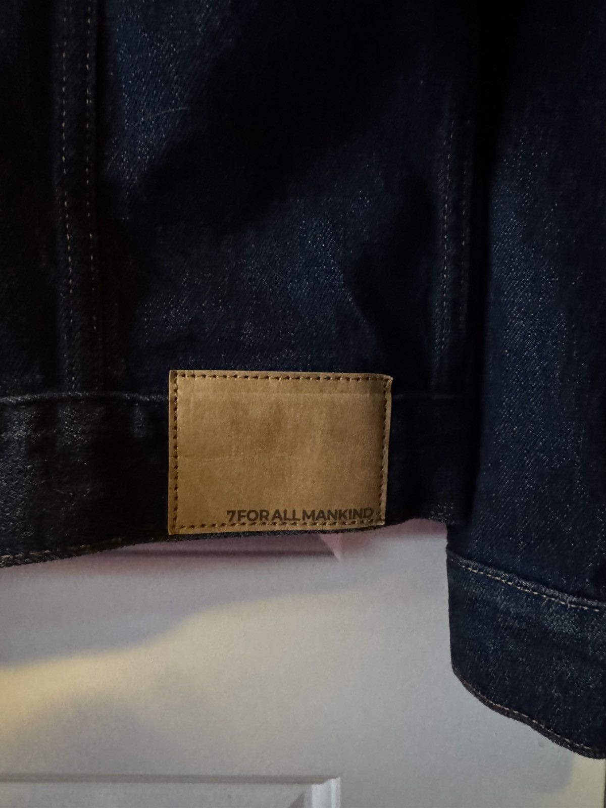 7 For All Mankind 7 For All Mankind Denim Jacket - Never Worn Size US L / EU 52-54 / 3 - 4 Thumbnail