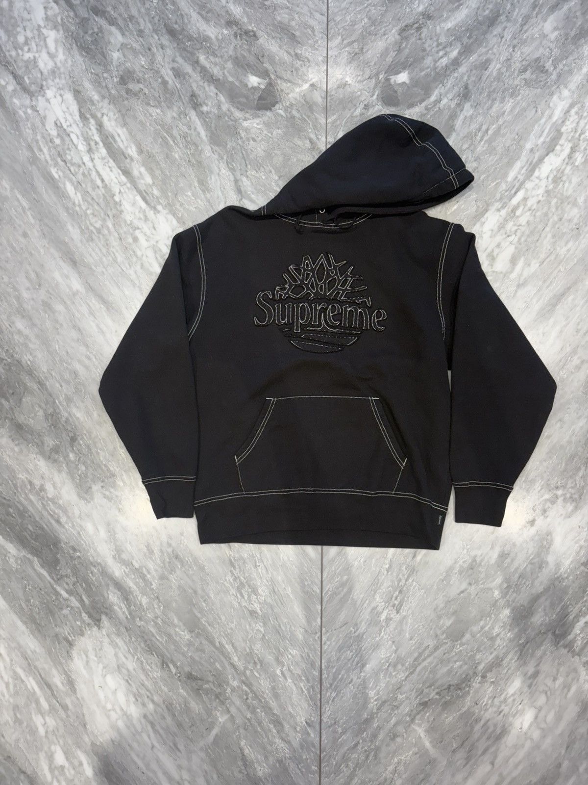 Supreme × Timberland Supreme x timberland logo hoodie Size US M / EU 48-50 / 2 - 2 Thumbnail