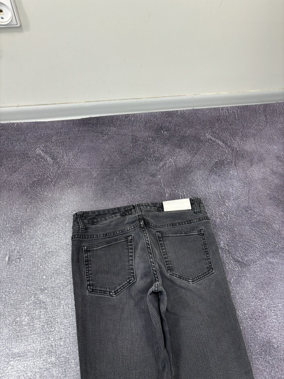 Acne Studios Acne Studios Hex Cash Slim Fit Gray Luxury Denim Jeans Size US 29 - 13 Thumbnail