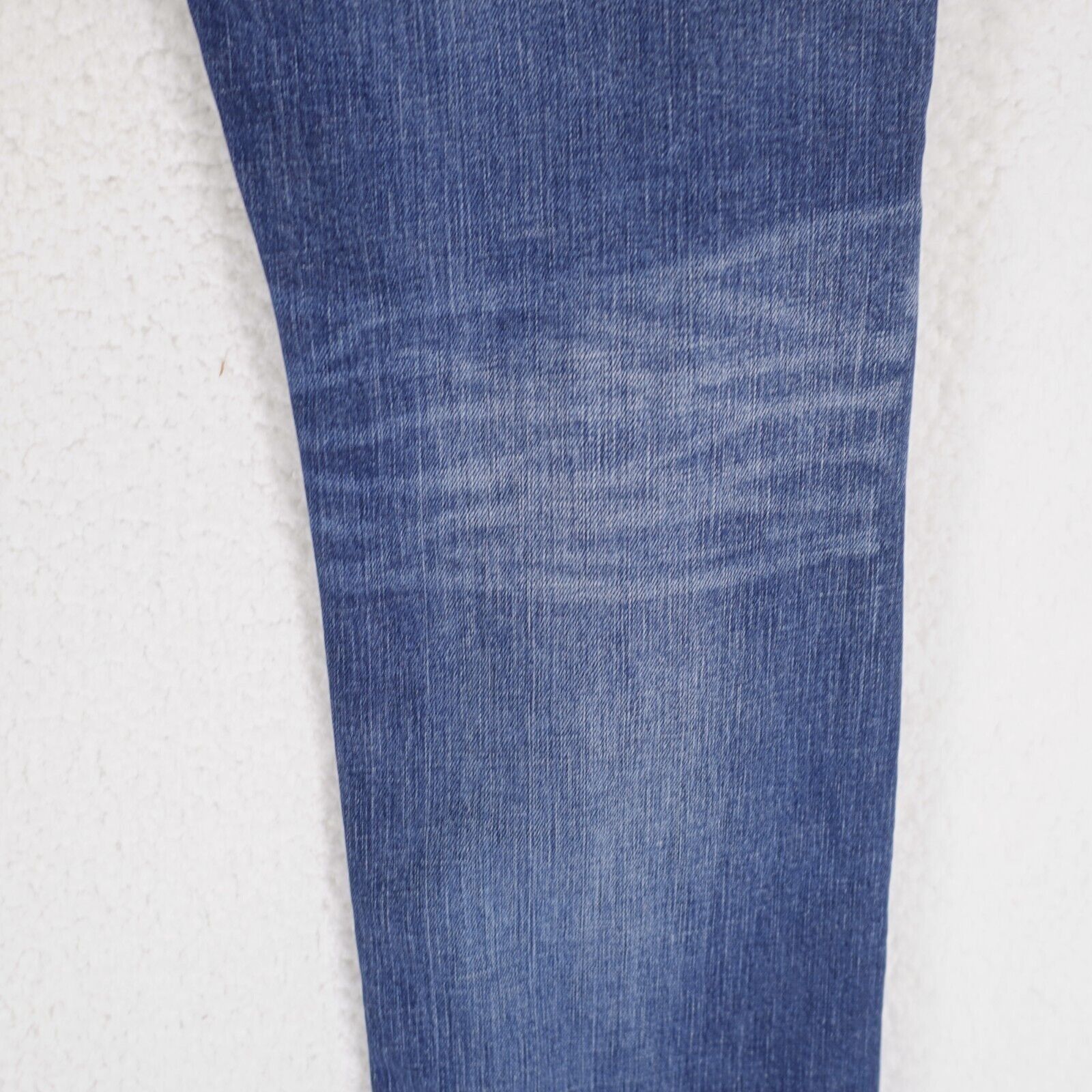 Banana Republic Banana Republic Straight Blue Stone Wash Whiskering Mid Rise Size US 33 - 6 Thumbnail