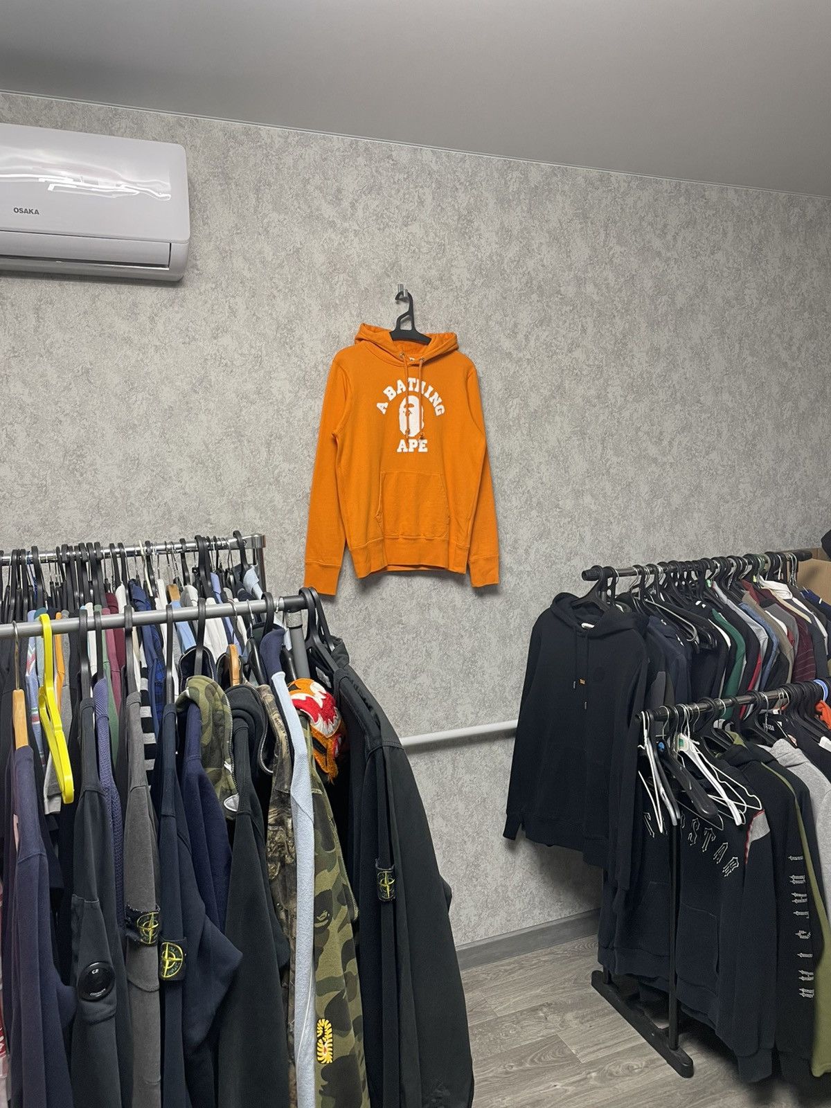 Bape Bape Collage Logo Orange Hoodie A Bathing Ape Size US S / EU 44-46 / 1 - 23 Thumbnail