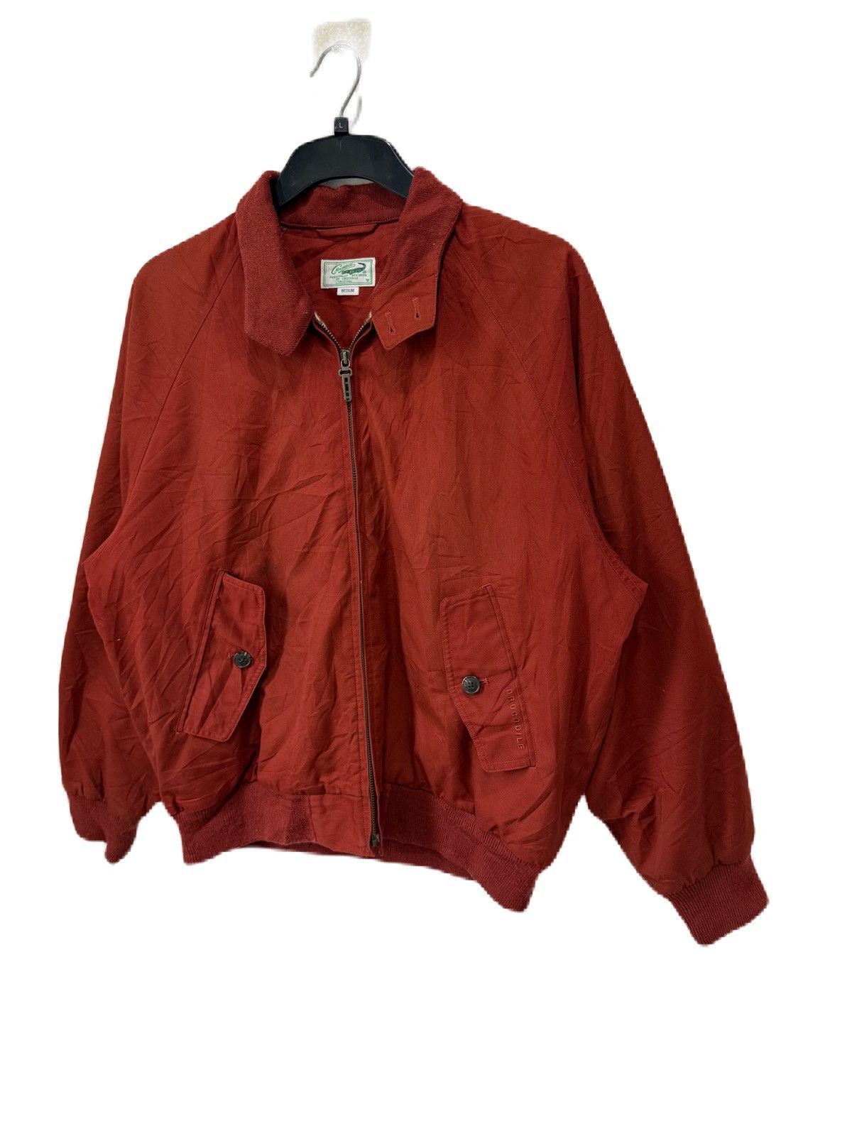 Japanese Brand Vintage Crocodile Bomber Jacket Baracuta Style Tartan Inner Size US M / EU 48-50 / 2 - 3 Thumbnail