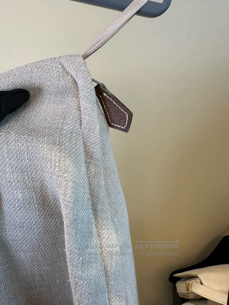 Hermes 100% linen skirt