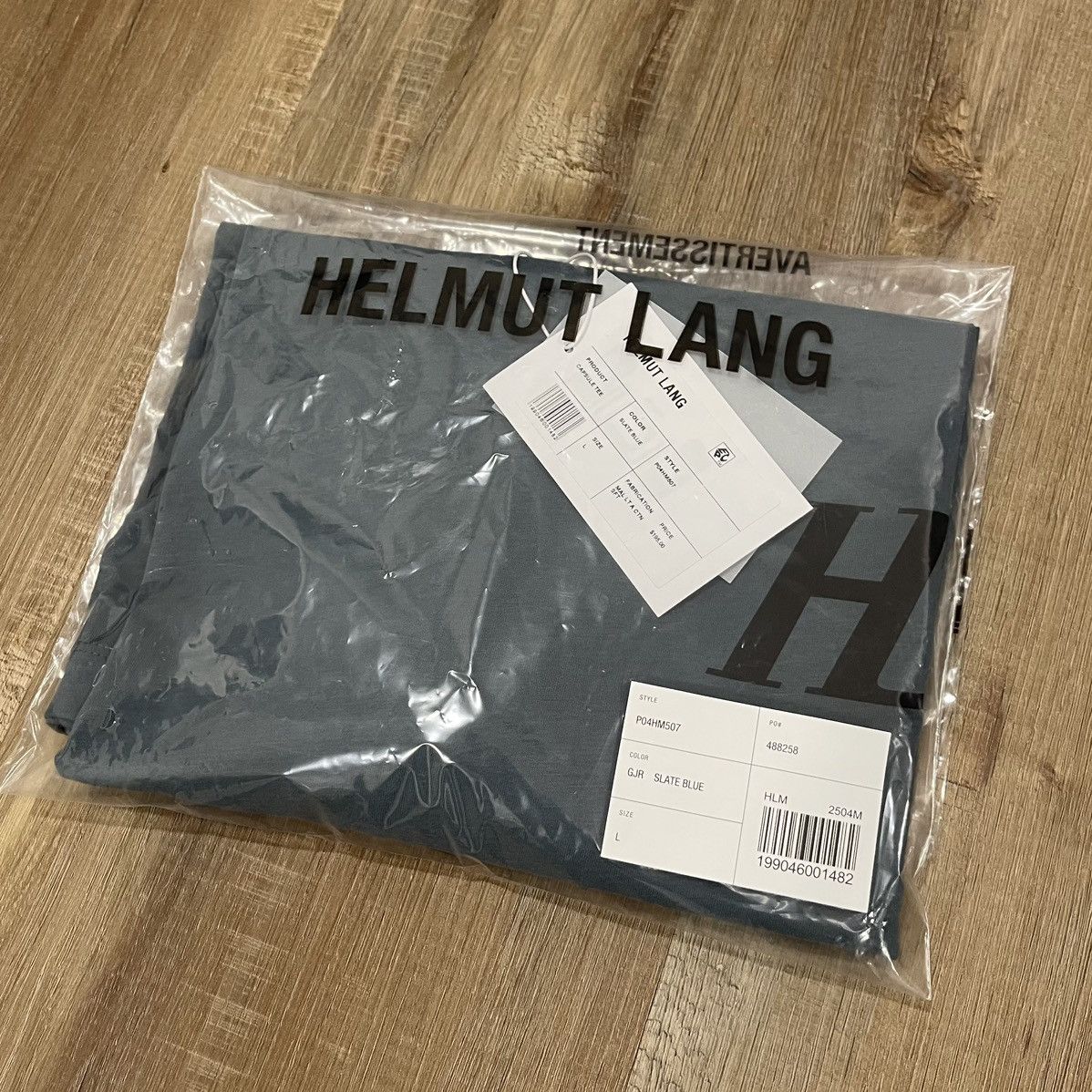 Helmut Lang Helmut Lang Capsule Logo Tee Size US L / EU 52-54 / 3 - 2 Thumbnail