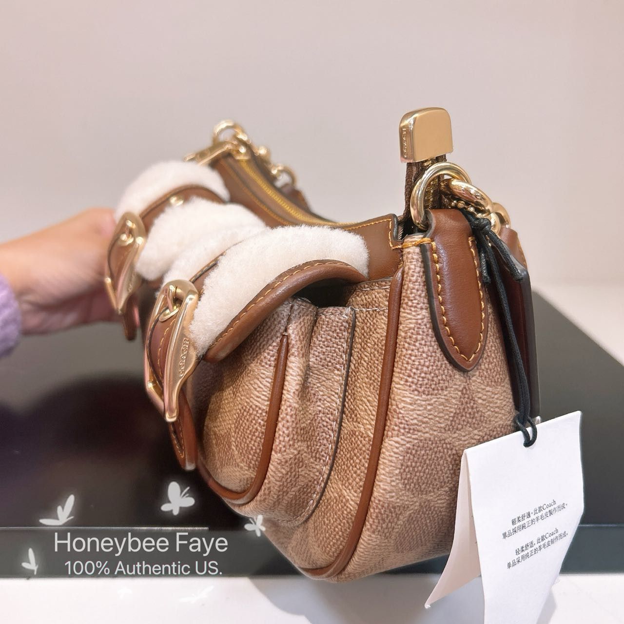 Coach Ashton Bag In Signature Canvas CY658 Size ONE SIZE - 3 Thumbnail