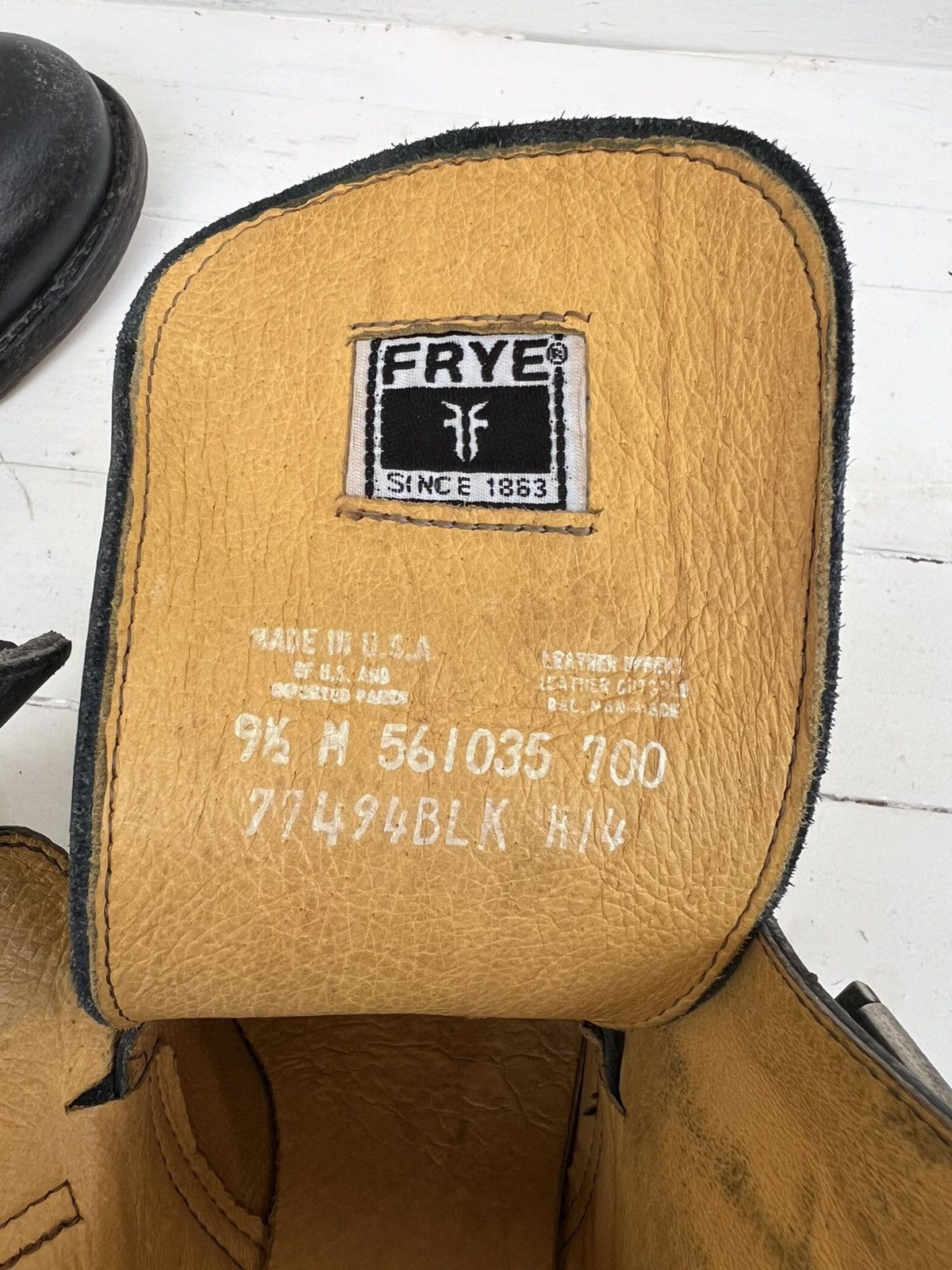 Frye Frye Sabrina Double Buckle Fatigue Leather Made In USA Boots Size US 9.5 / IT 39.5 - 17 Thumbnail