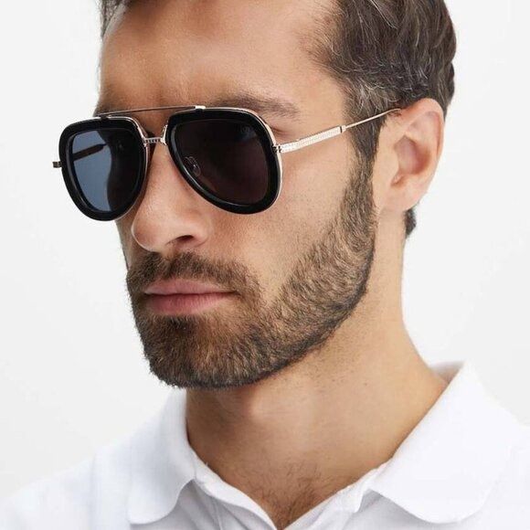 Valentino Valentino V-LSTORY VLS-129C Sunglasses Honey Havana Aviator Size ONE SIZE - 4 Thumbnail