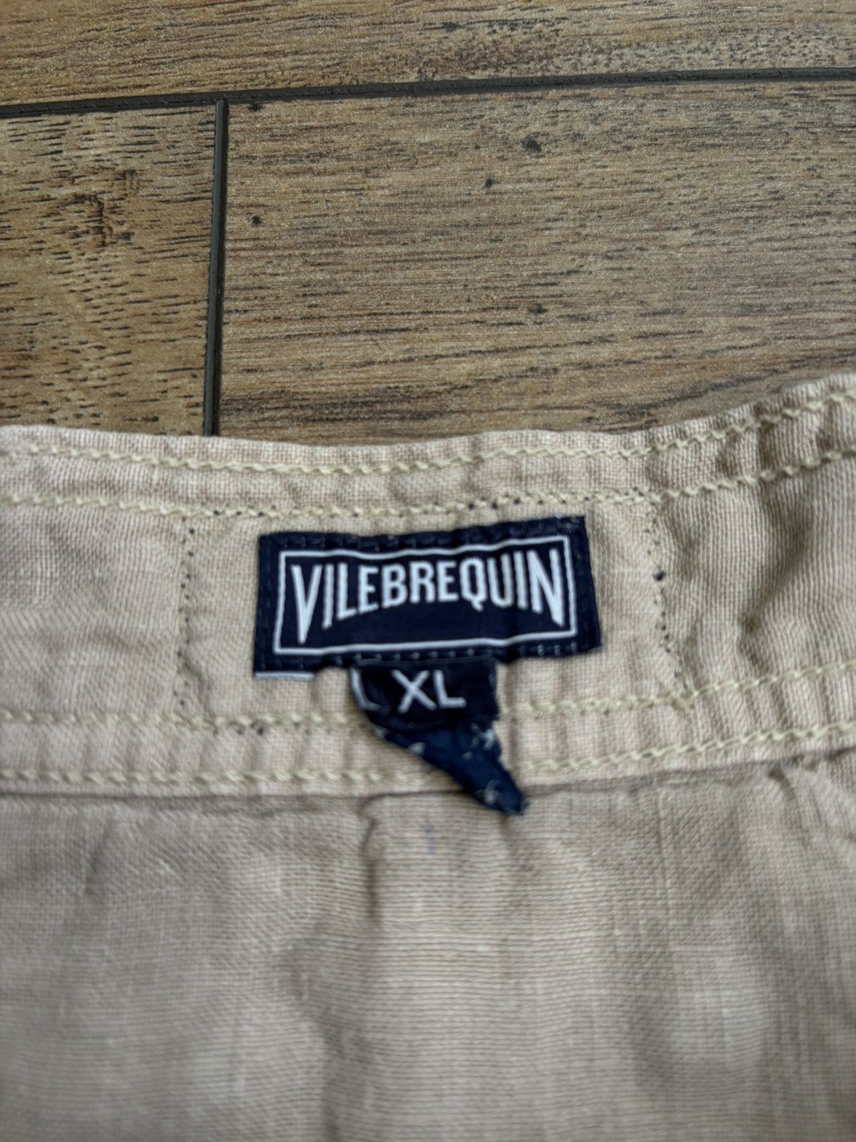 Vilebrequin Vilebrequin Linen Beige Pants Size US 34 / EU 50 - 6 Thumbnail