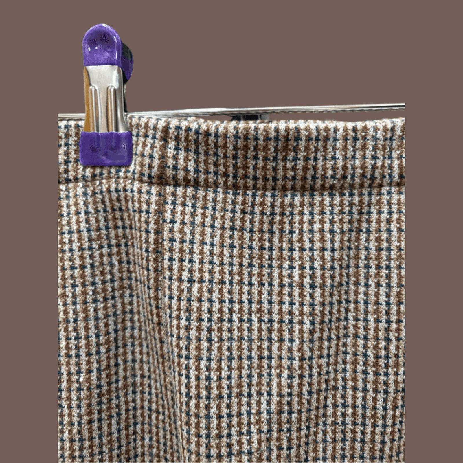 Jantzen × Vintage VTG Houndstooth Trousers | Jantzen Elastic Waist | 70s Mod Size 32" / US 10 / IT 46 - 5 Thumbnail