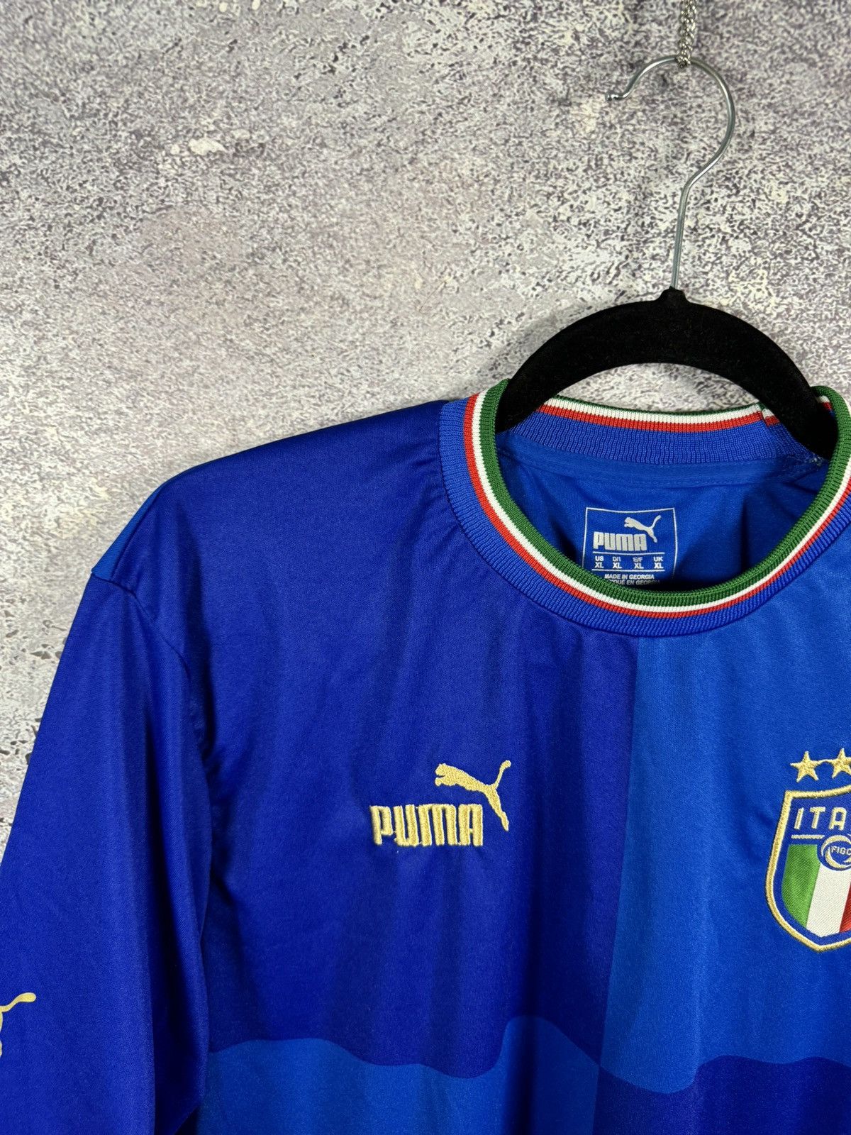 Puma Italy National Team 2022 Puma Soccer Jersey Blokcore Size US XL / EU 56 / 4 - 7 Thumbnail