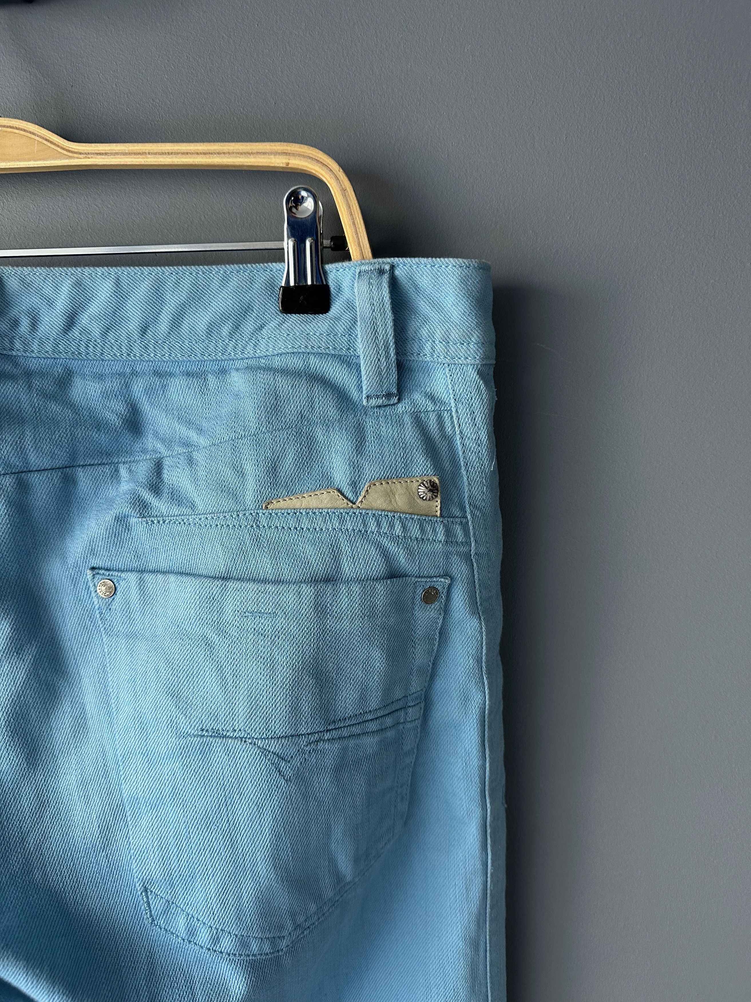 Diesel Diesel Darron Regular Slim Tapered Baby Blue 34 x 34 Size US 34 / EU 50 - 9 Thumbnail