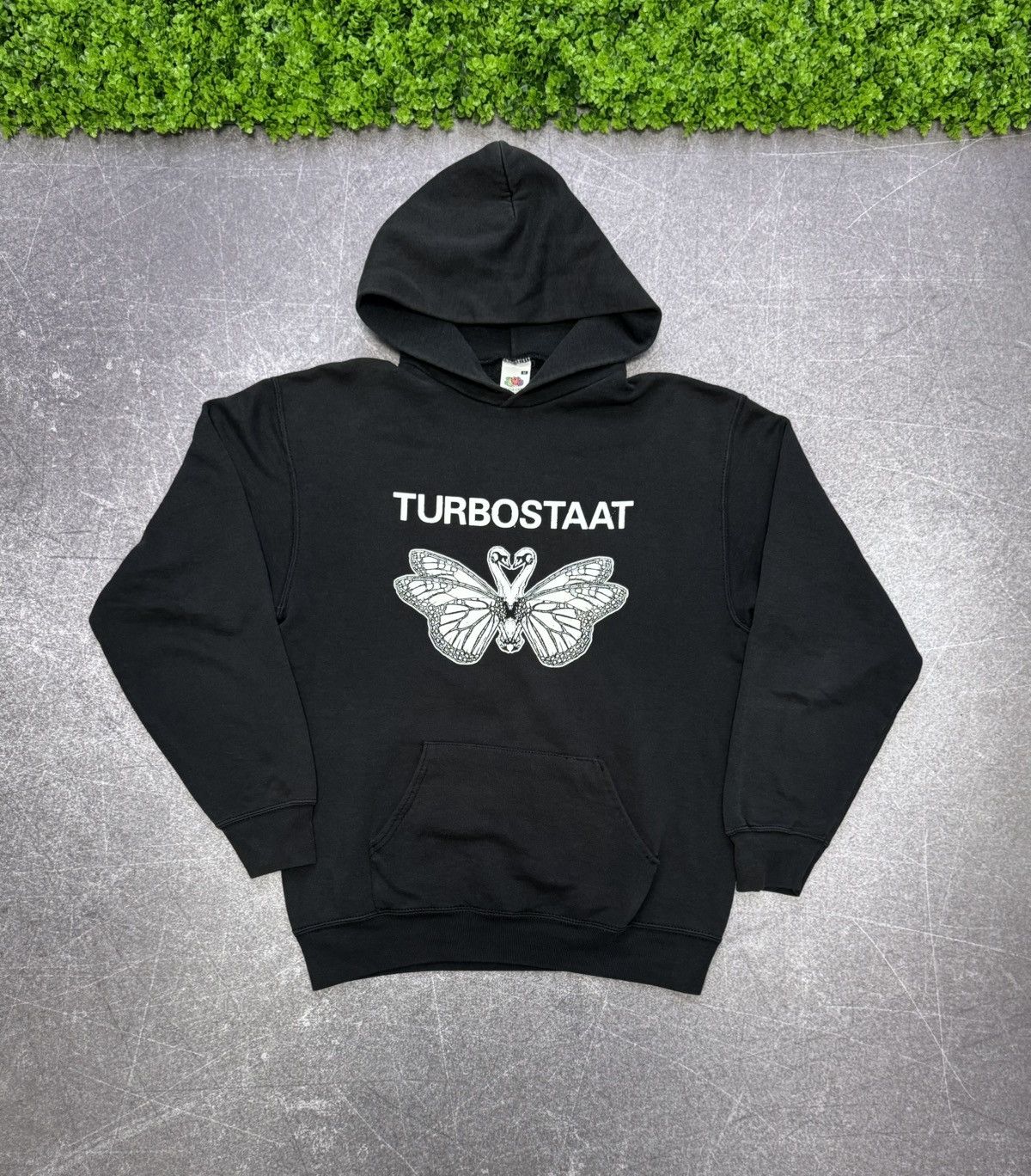 Vintage Vintage TURBOSTAAT Band Punk Rock Hoodie Rare Size US M / EU 48-50 / 2 - 1 Thumbnail