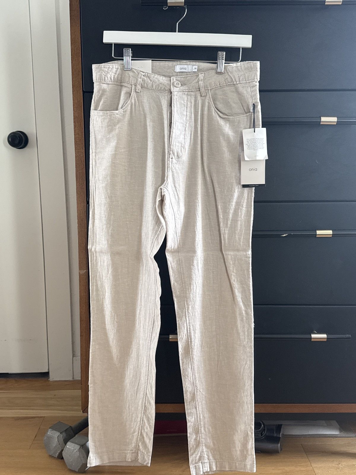 Onia Linen Pant Size US 30 / EU 46 - 3 Thumbnail