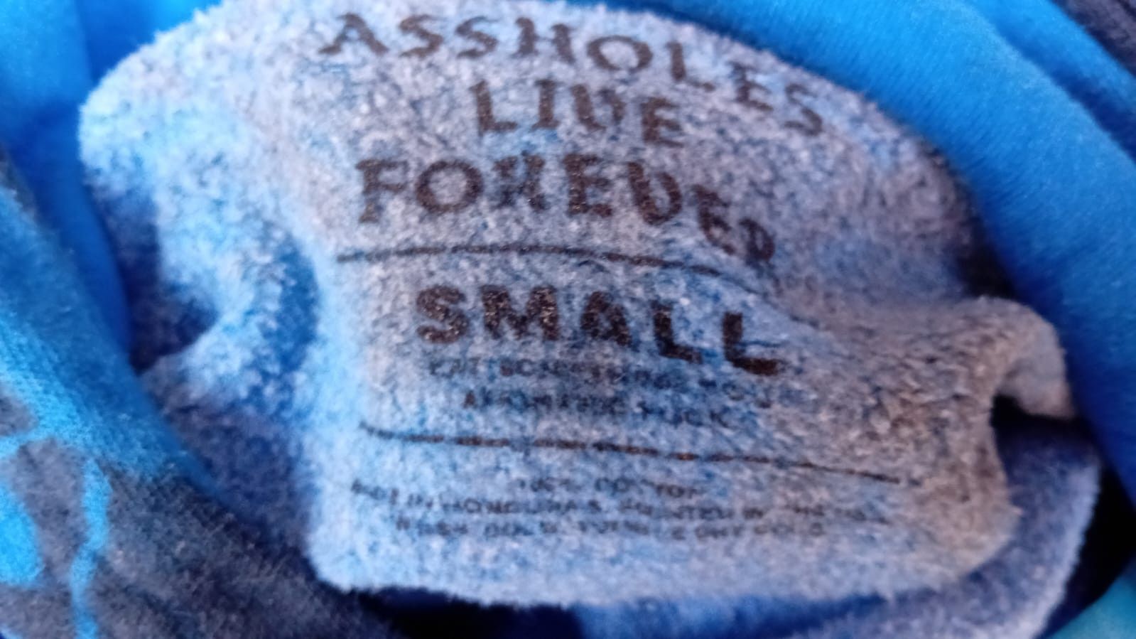 Other A**holes Live Forever Tye Dye Rats Get Fat Hoodie sz S Size US S / EU 44-46 / 1 - 4 Thumbnail