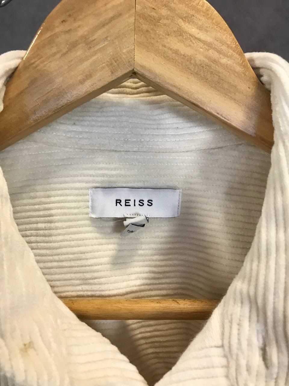 Designer Reiss designer velvet double pocket shirt Size US S / EU 44-46 / 1 - 4 Thumbnail