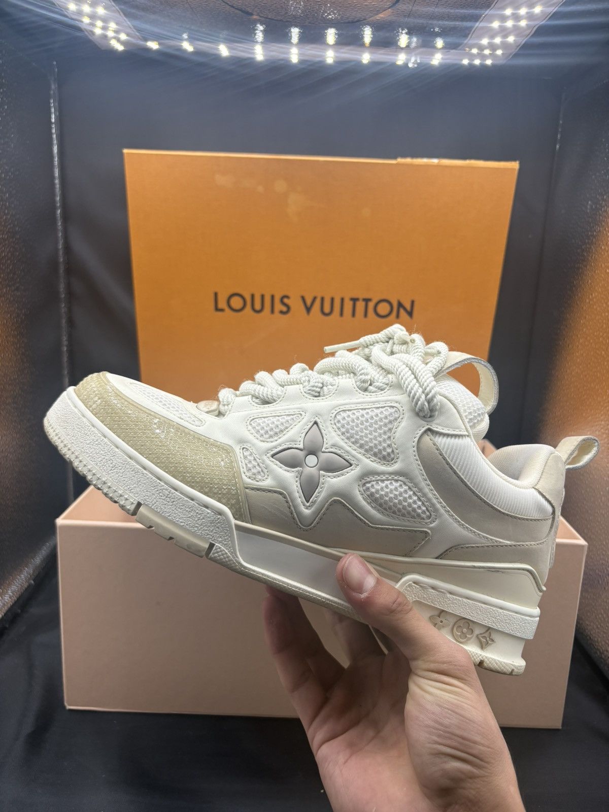Louis Vuitton Louis vuitton cream skates Size US 8.5 / EU 41-42 - 1 Thumbnail