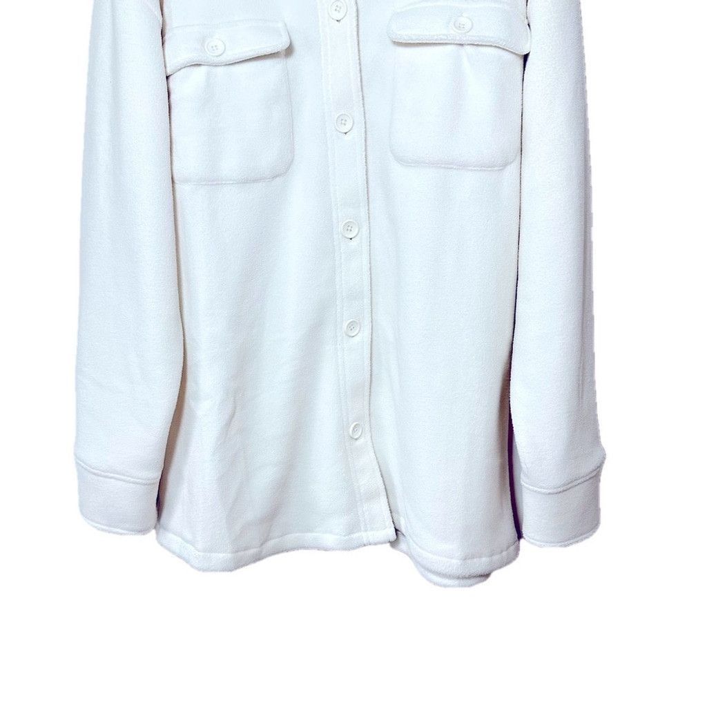Simons Simons Twik Cream Fleece Shacket Jacket Size XL NWT Size XL / US 12-14 / IT 48-50 - 4 Thumbnail