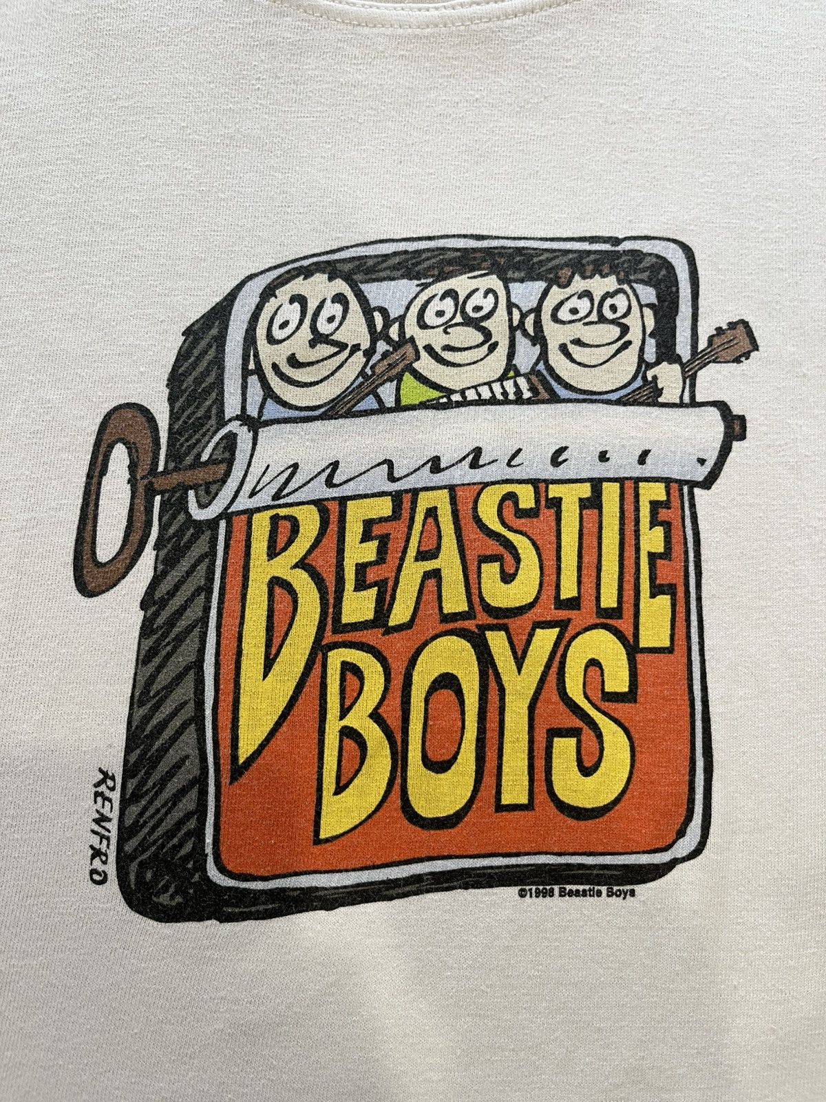 Band Tees Vintage 1998 Beastie Boys the Sardine Can Size US XL / EU 56 / 4 - 3 Thumbnail