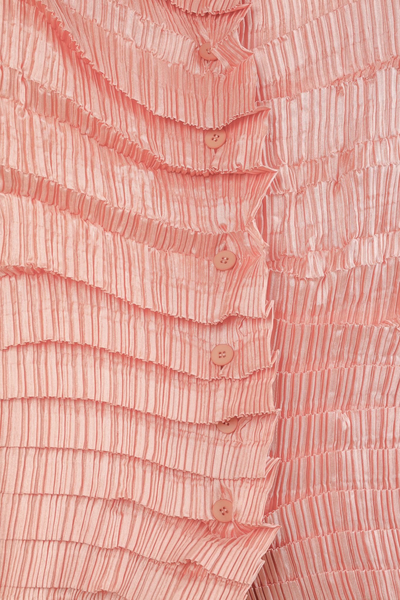 Issey Miyake Issey Miyake Archival 1990s Diagonal Pleats Bllouse Size M / US 6-8 / IT 42-44 - 8 Thumbnail