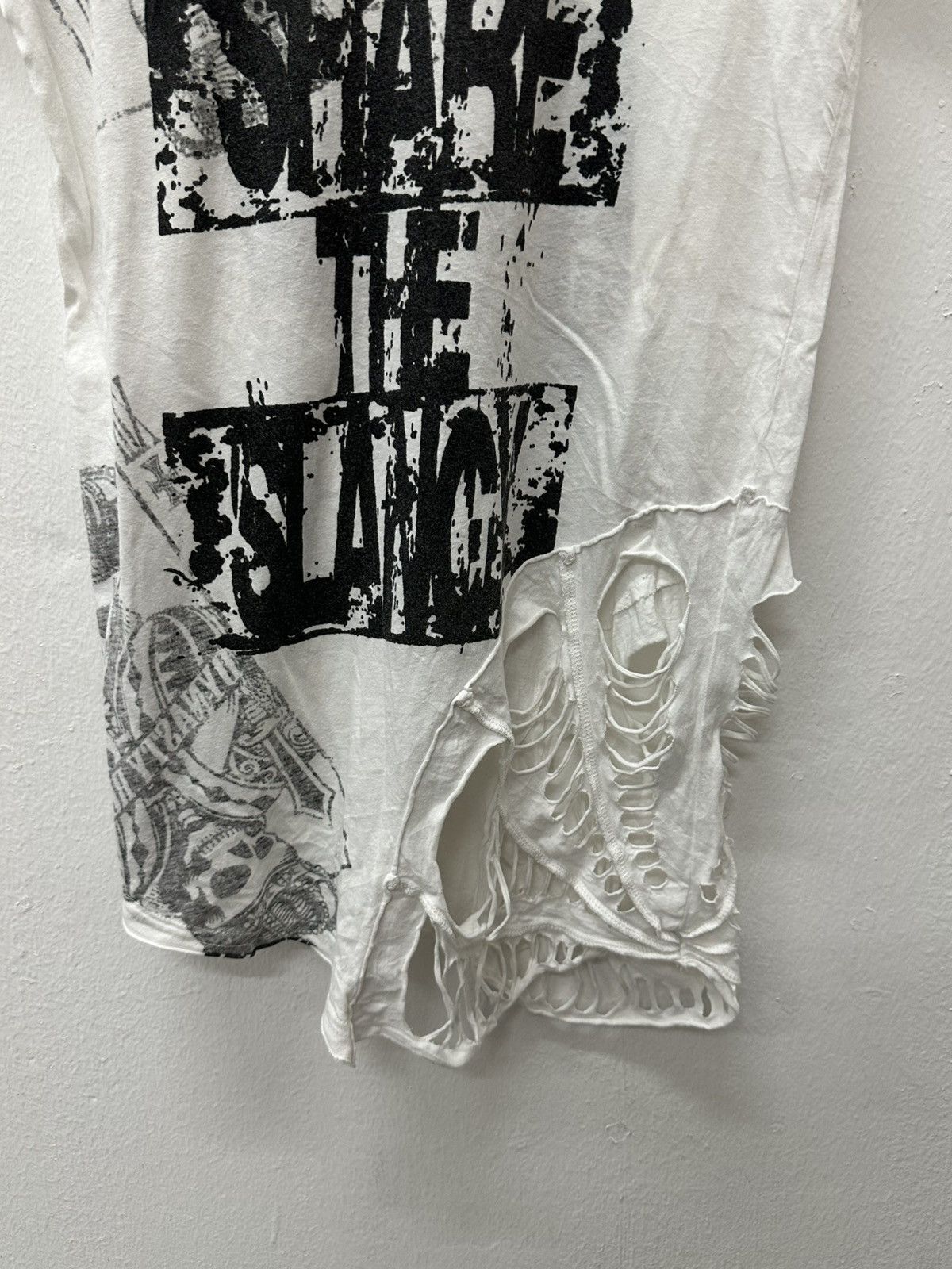 If Six Was Nine Vkei Fashion i6w9 Distressed Shirt “Jiggy Another Ground‘’ Size US M / EU 48-50 / 2 - 4 Thumbnail