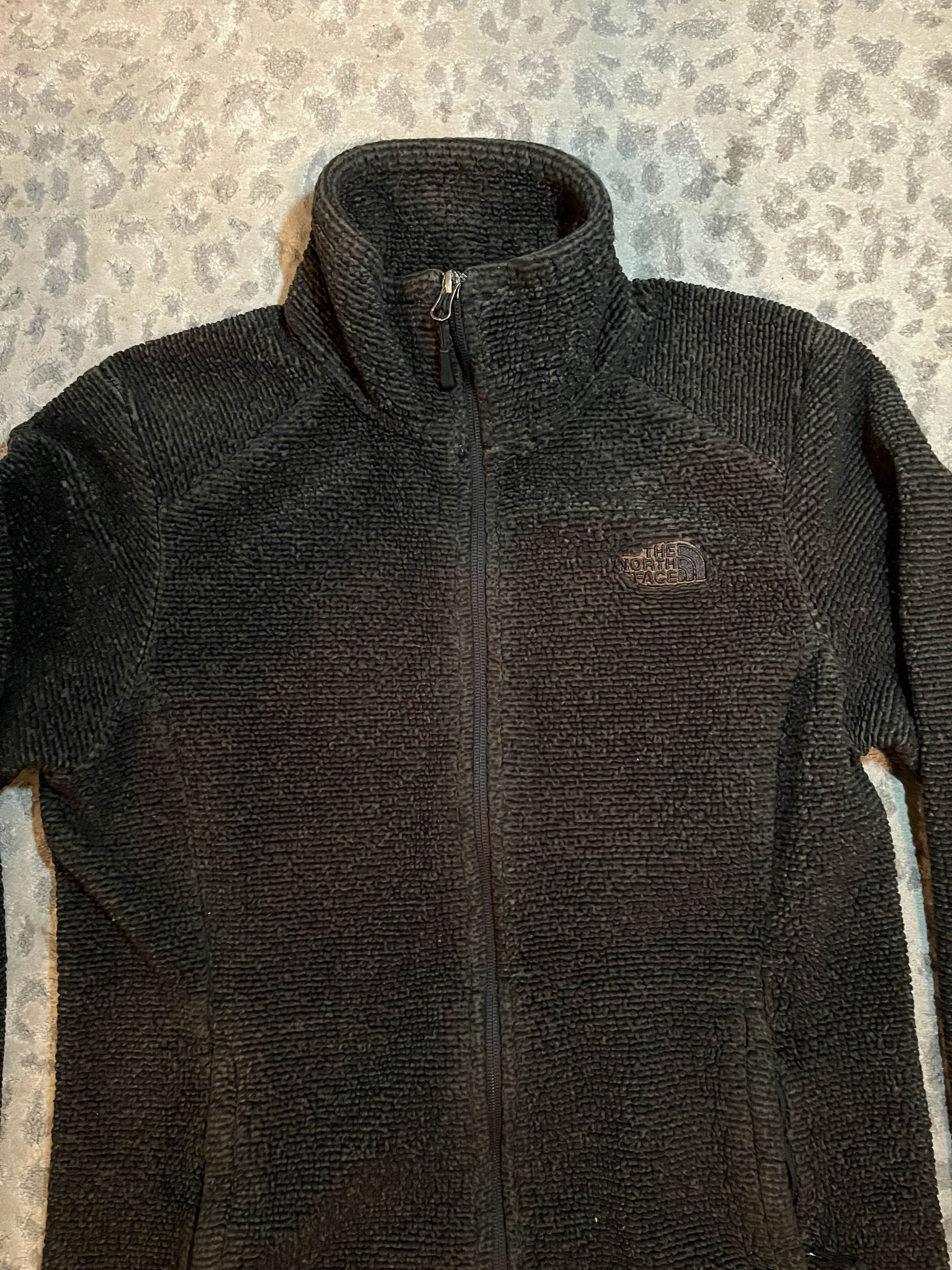 The North Face Womens The North Face Black Sherpa Zip Up Size L / US 10 / IT 46 - 3 Thumbnail