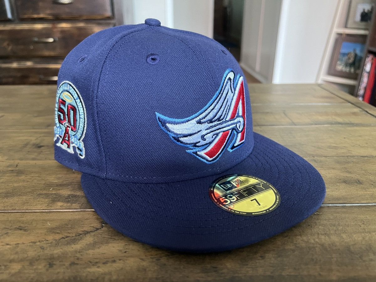 Hat Club Exclusive Icy UV Los Angeles Angels 50th Anniv 7