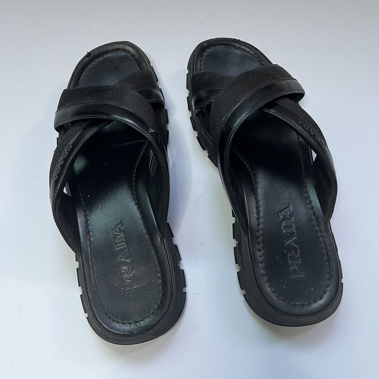 Prada Prada sandals Size US 8.5 / EU 41-42 - 2 Thumbnail