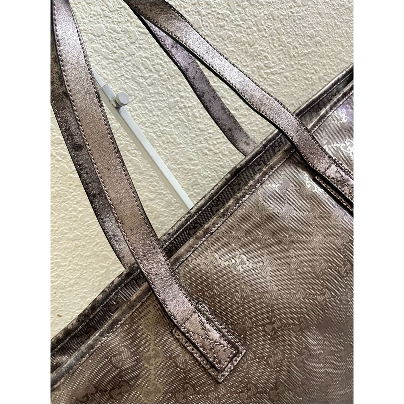 Gucci Gucci large gg bronze tote bag Size ONE SIZE - 3 Thumbnail