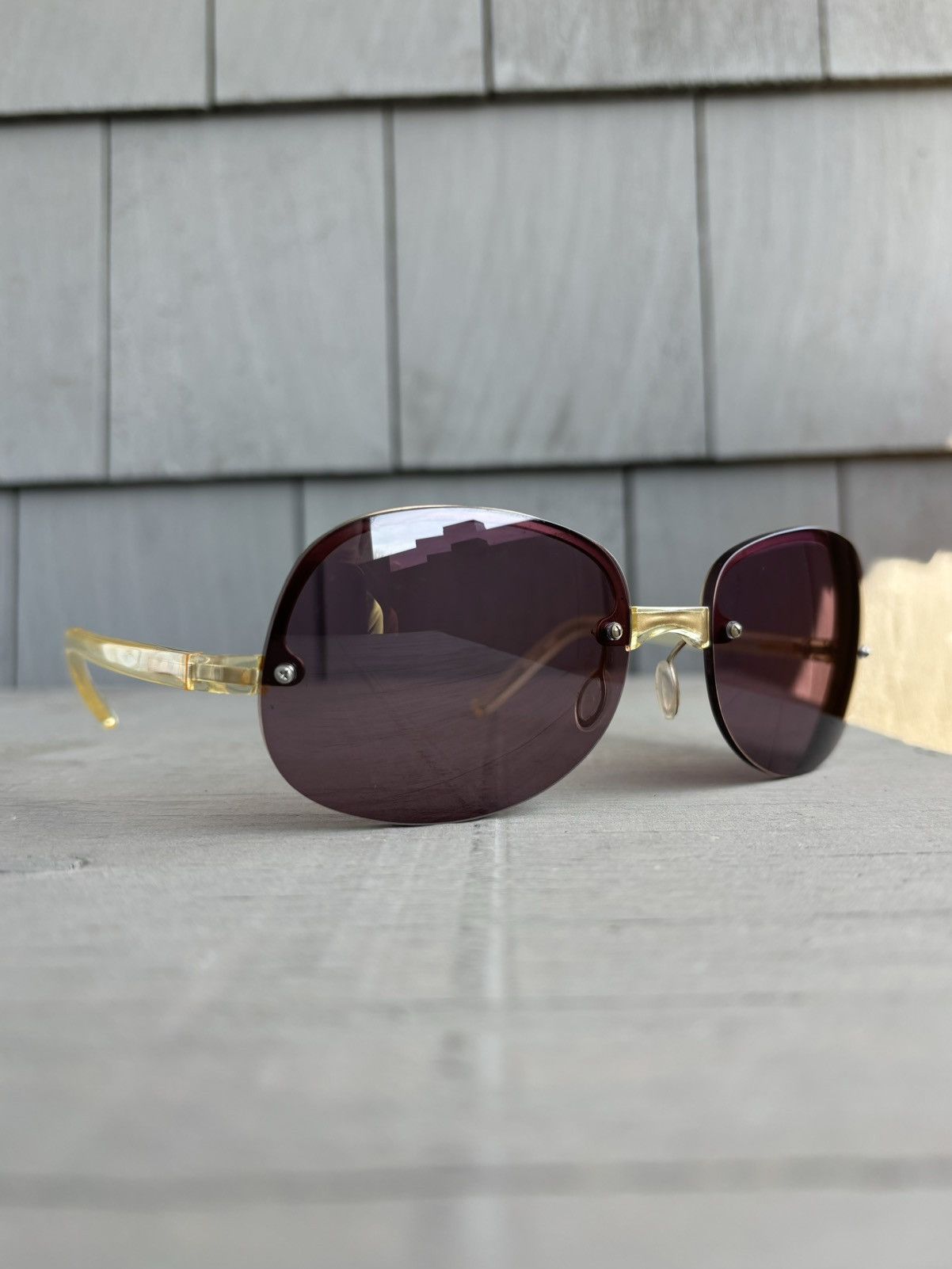 Prada 2000s Prada Eyeglasses SPR 12B Vintage Prada Sunglass Frames Size ONE SIZE - 2 Thumbnail