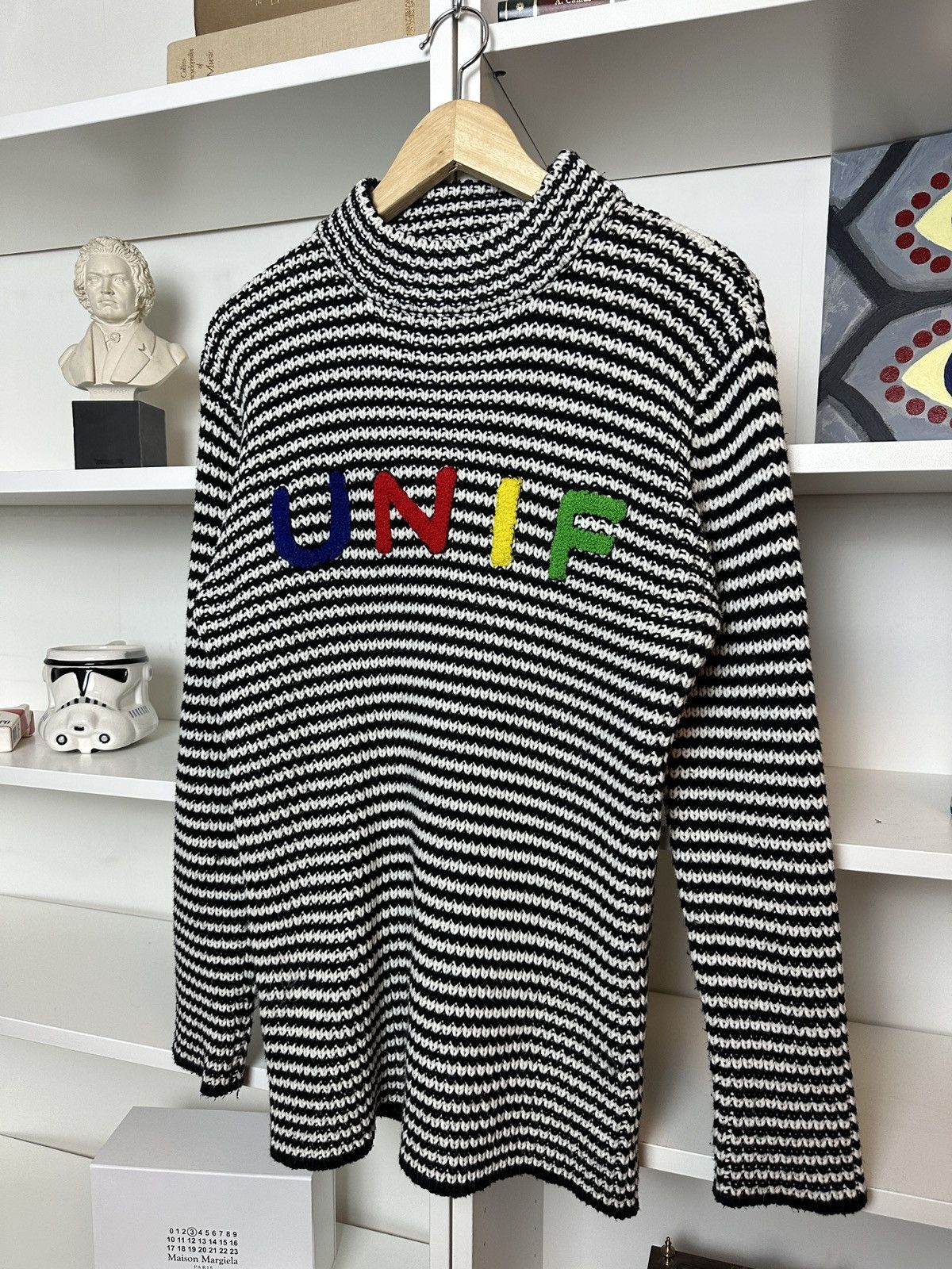 UNIF Unif multicolor logo jumper knitwear Size M / US 6-8 / IT 42-44 - 2 Thumbnail